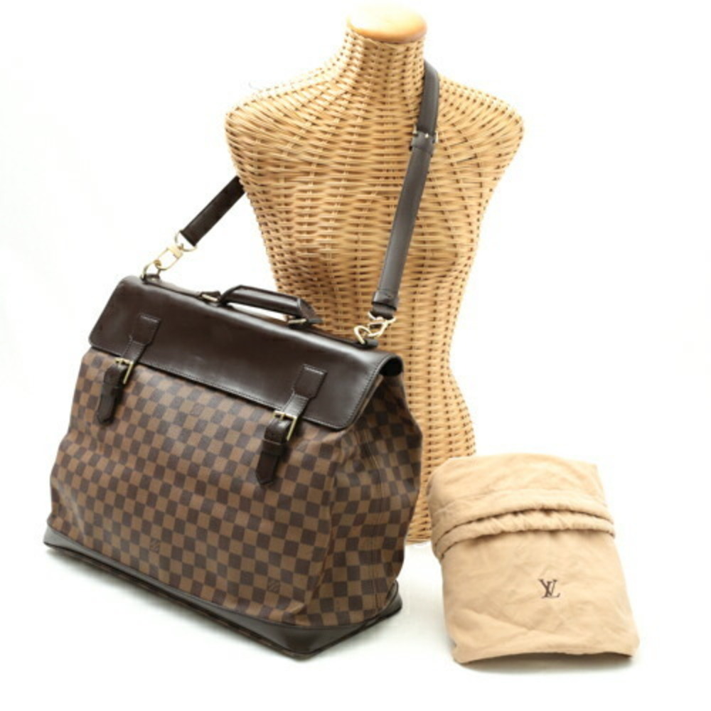 Louis Vuitton Clipper bag shoulder leather brown